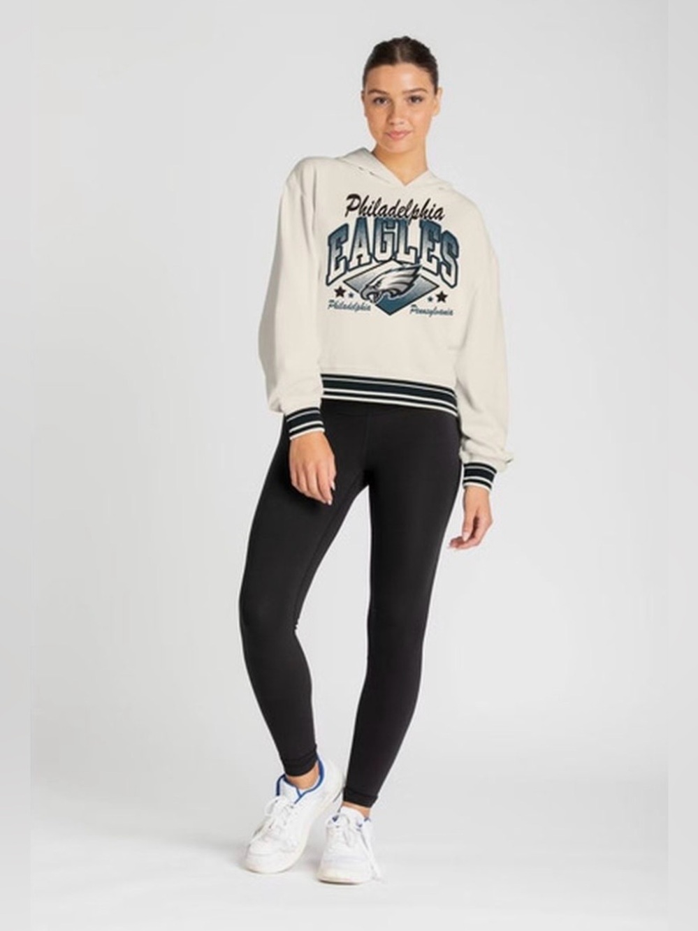 NWT Women’s L Champion NFL Philadelphia Eagles Hoodie Sweatshirt Sports Athletic